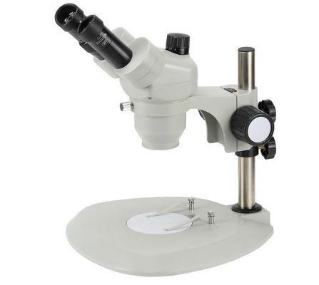 Cina Mikroskop Zoom Stereo Teropong Jarak Kerja 110mm Dengan Perbesaran 7X - 40X pemasok