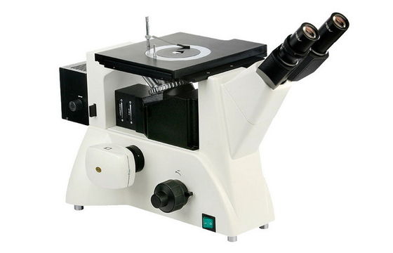 DIC Inverted Metallurgical Microscope dengan Sistem Optik UIS dan Wide Field Eyepiece