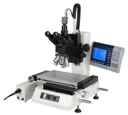 Mesin Pengukur Visi Digital Manual Perbesaran Mikroskop 20X-500X