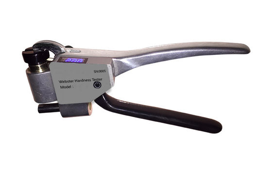 Aluminium Portable Webster Hardness Tester dengan tampilan digital, kisaran 0-20HW