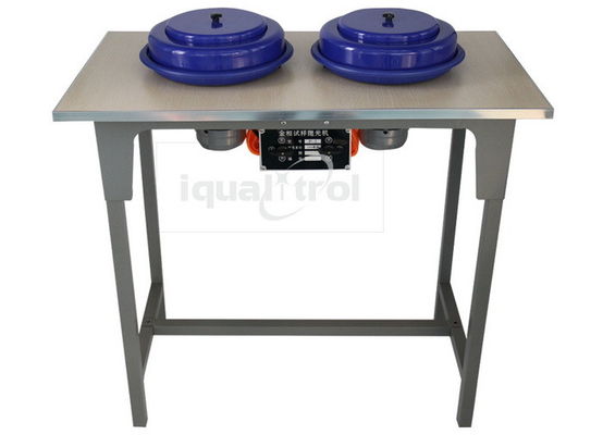 China Double Disc Diameter 203mm Grinding And Polishing Equipment Speed 1400rpm supplier