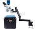 Perbesaran 18X-65X Stereo Zoom Microscope Trinocular Coaxial Illumination pemasok